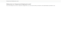 Desktop Screenshot of classroomclipboard.com