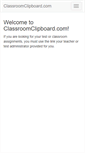 Mobile Screenshot of classroomclipboard.com